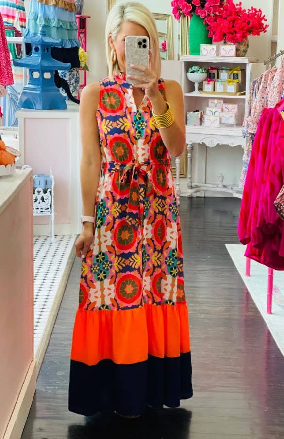 Floral Frolic Maxi Dress