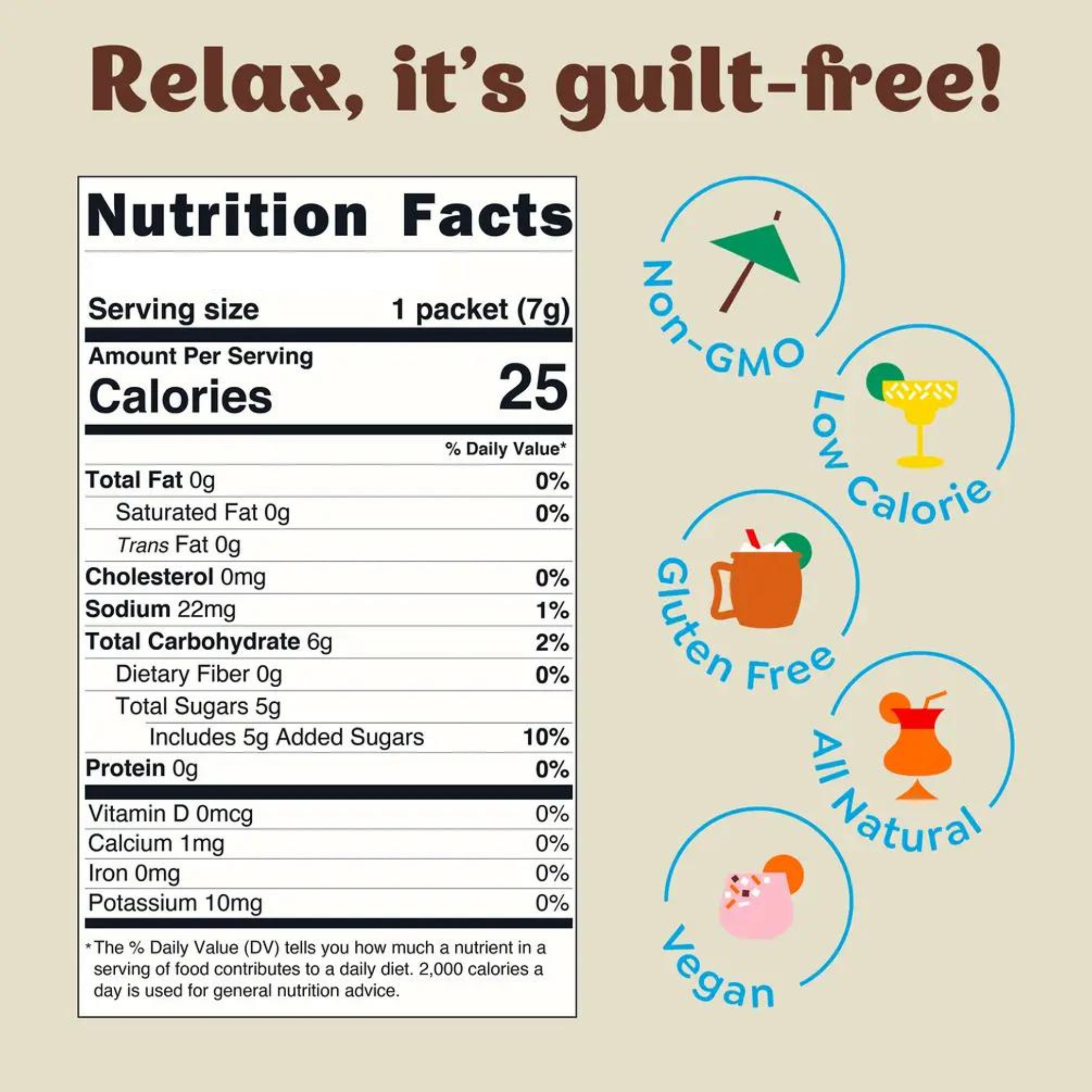 Espresso Martini Cocktail / Mocktail Mixer -Single pack