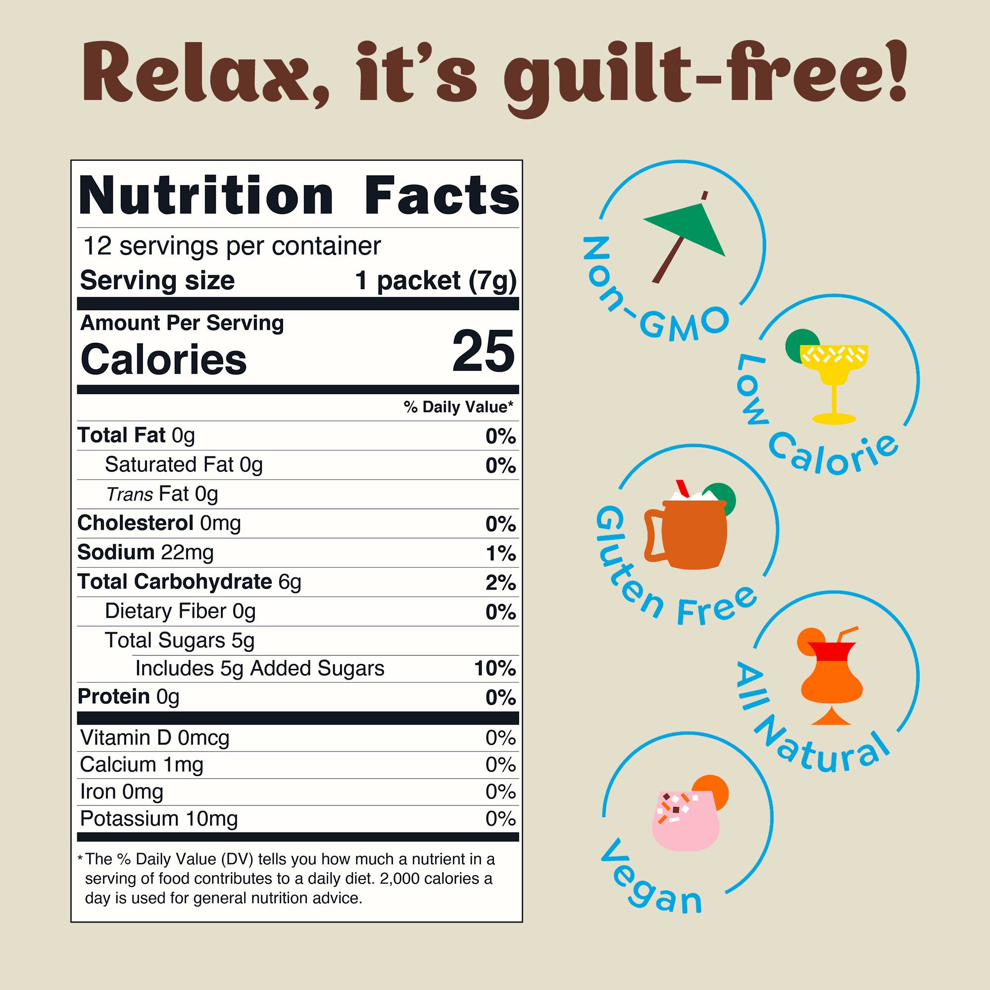 Espresso Martini Cocktail Mixer - 12 Serving Multipack