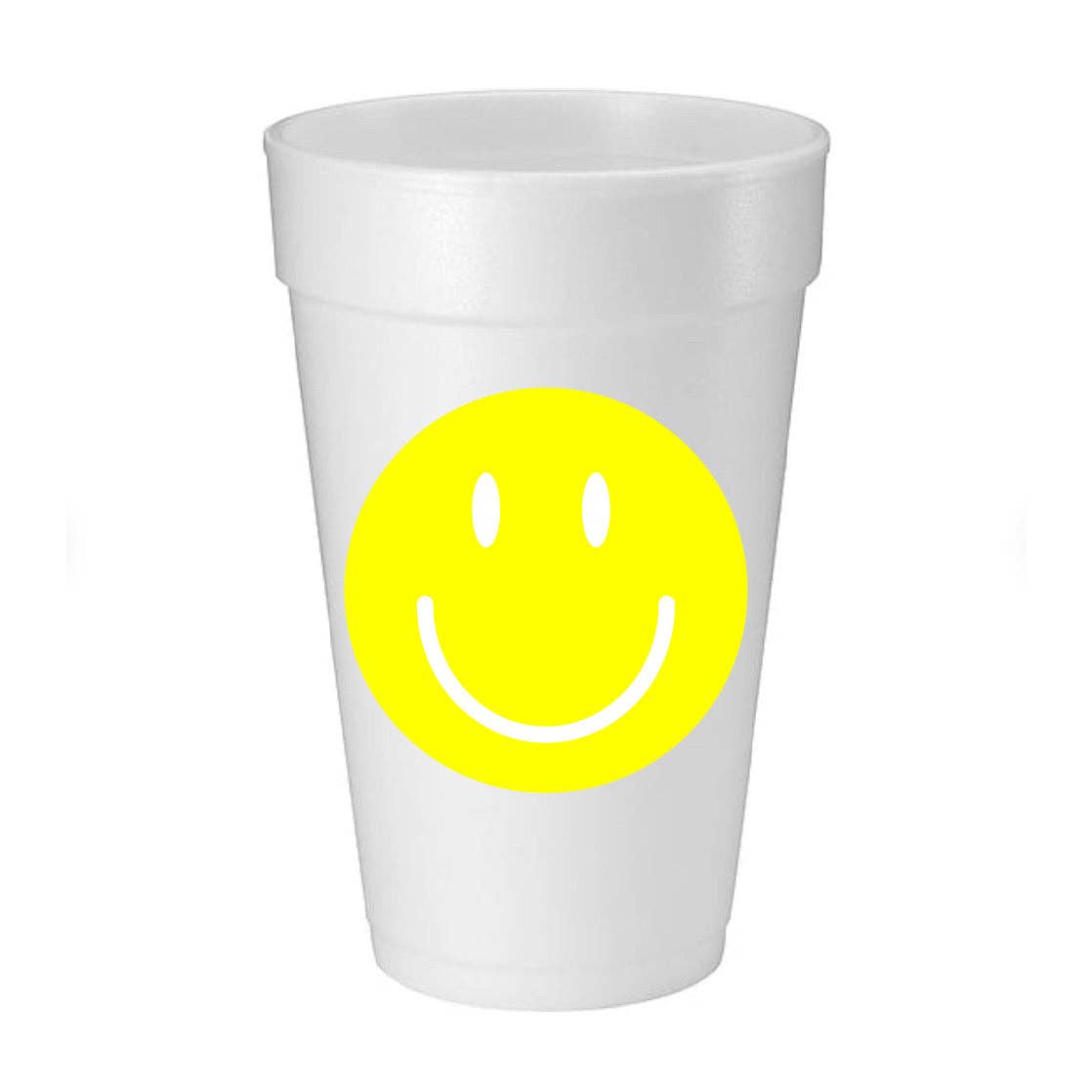 "Be Happy Play Mahj" Foam Cups