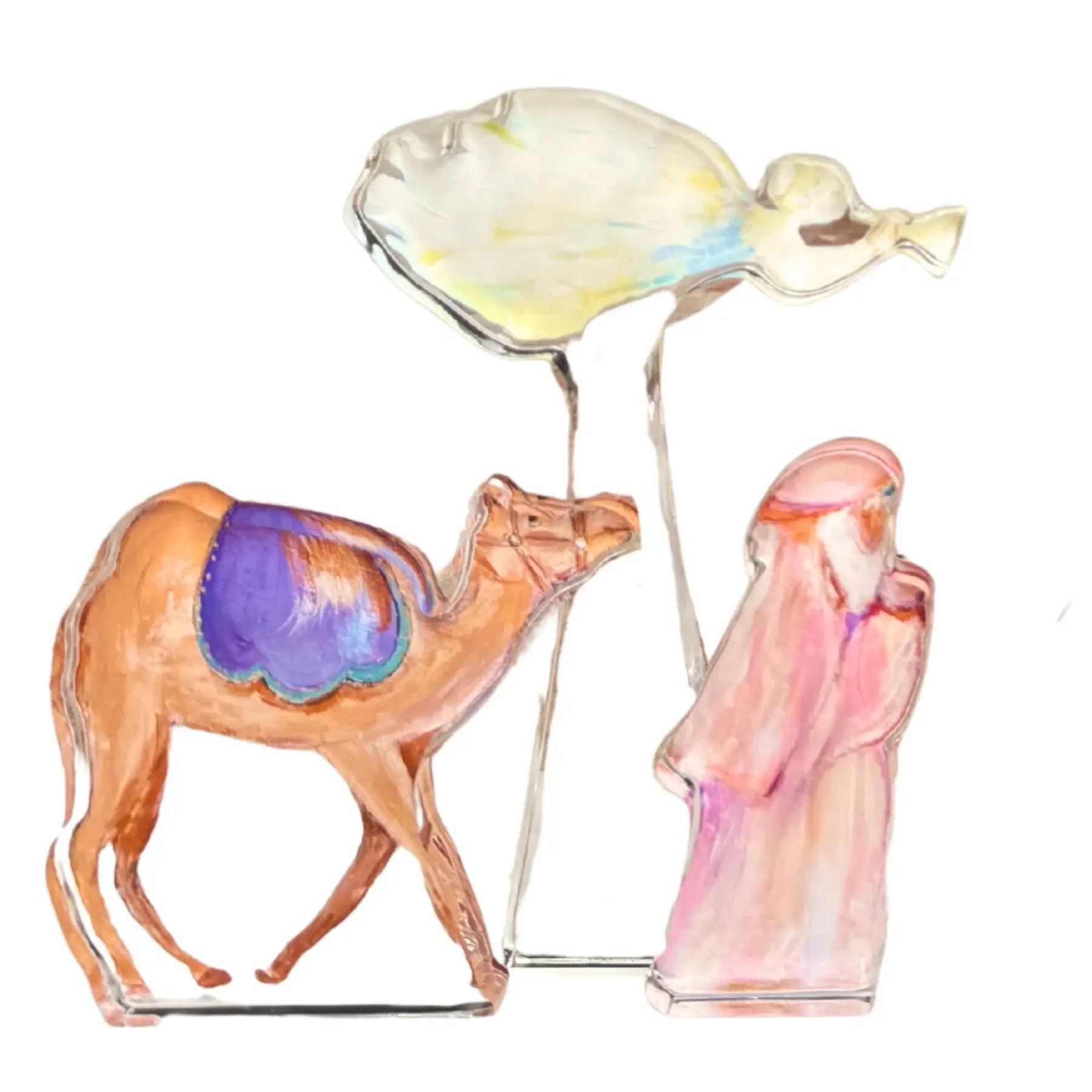 “Nativity 7 Piece Set” Acrylic Shelfie