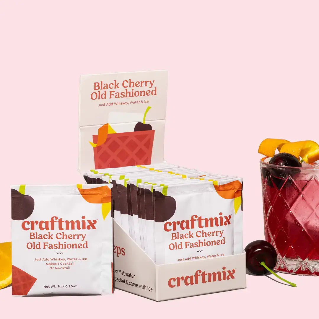 Black Cherry Old Fashioned Cocktail Mixer -Single
