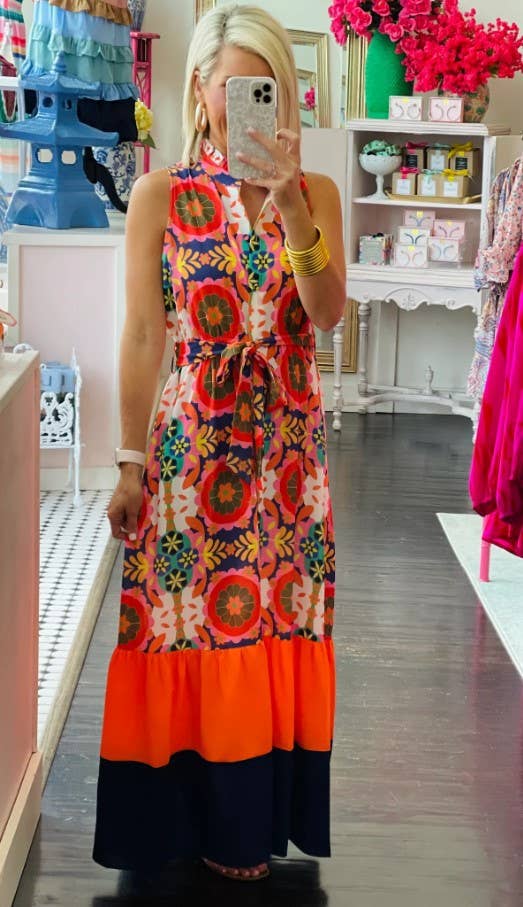 Floral Frolic Maxi Dress