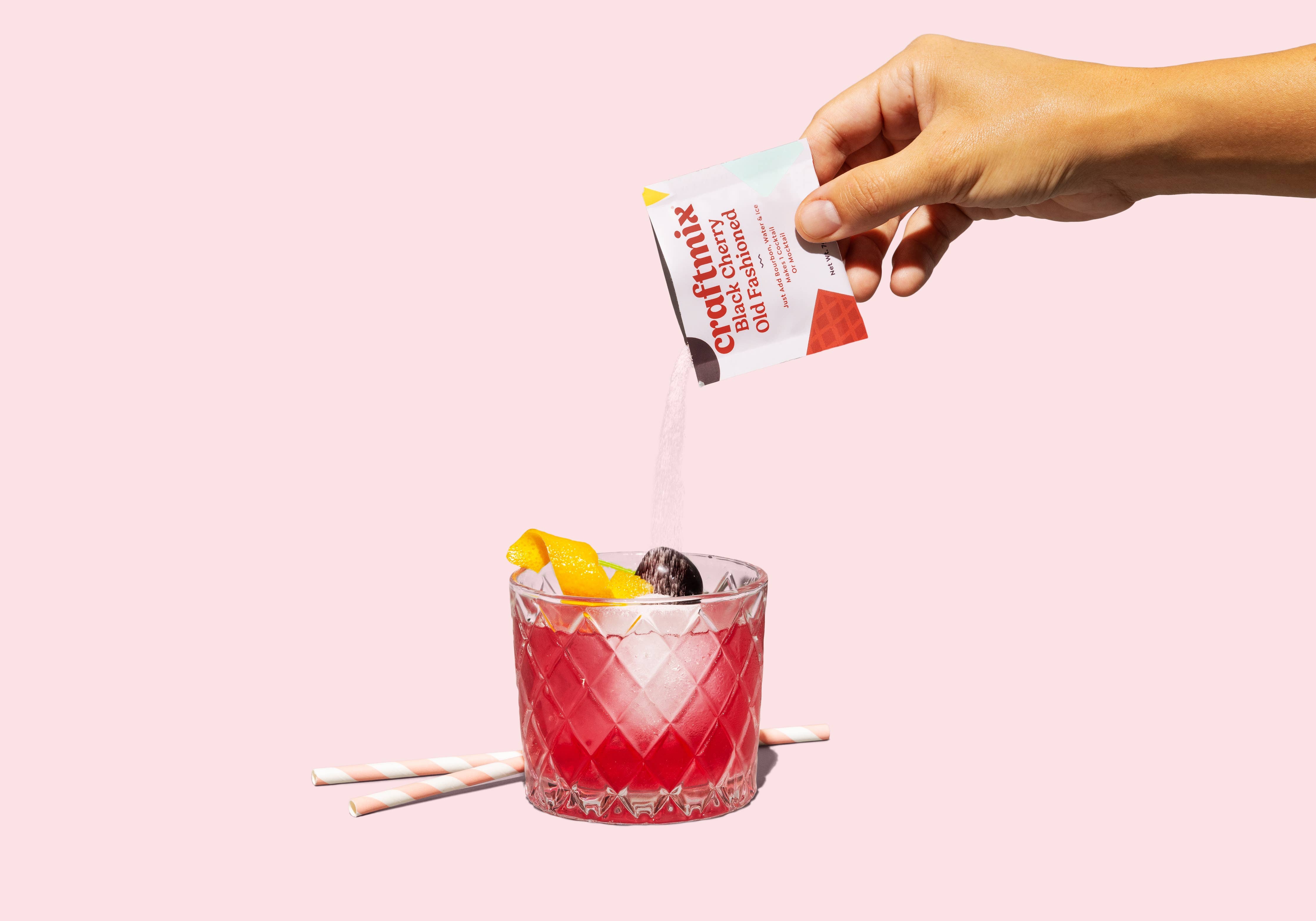 Black Cherry Old Fashioned Mixer - 6 Servings Multipack