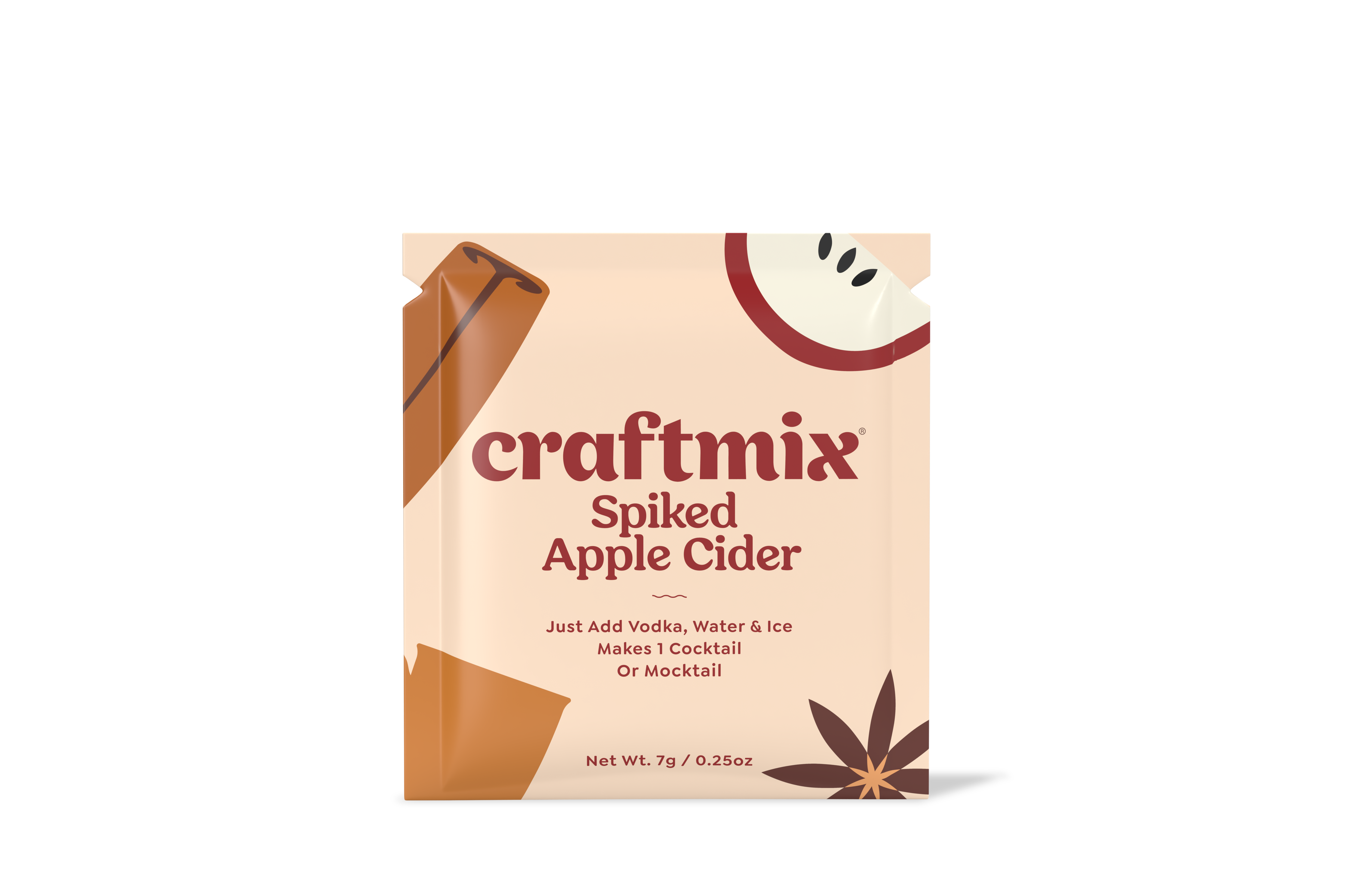 Spiked Apple Cider Cocktail / Mocktail Mixer - Individual Pack