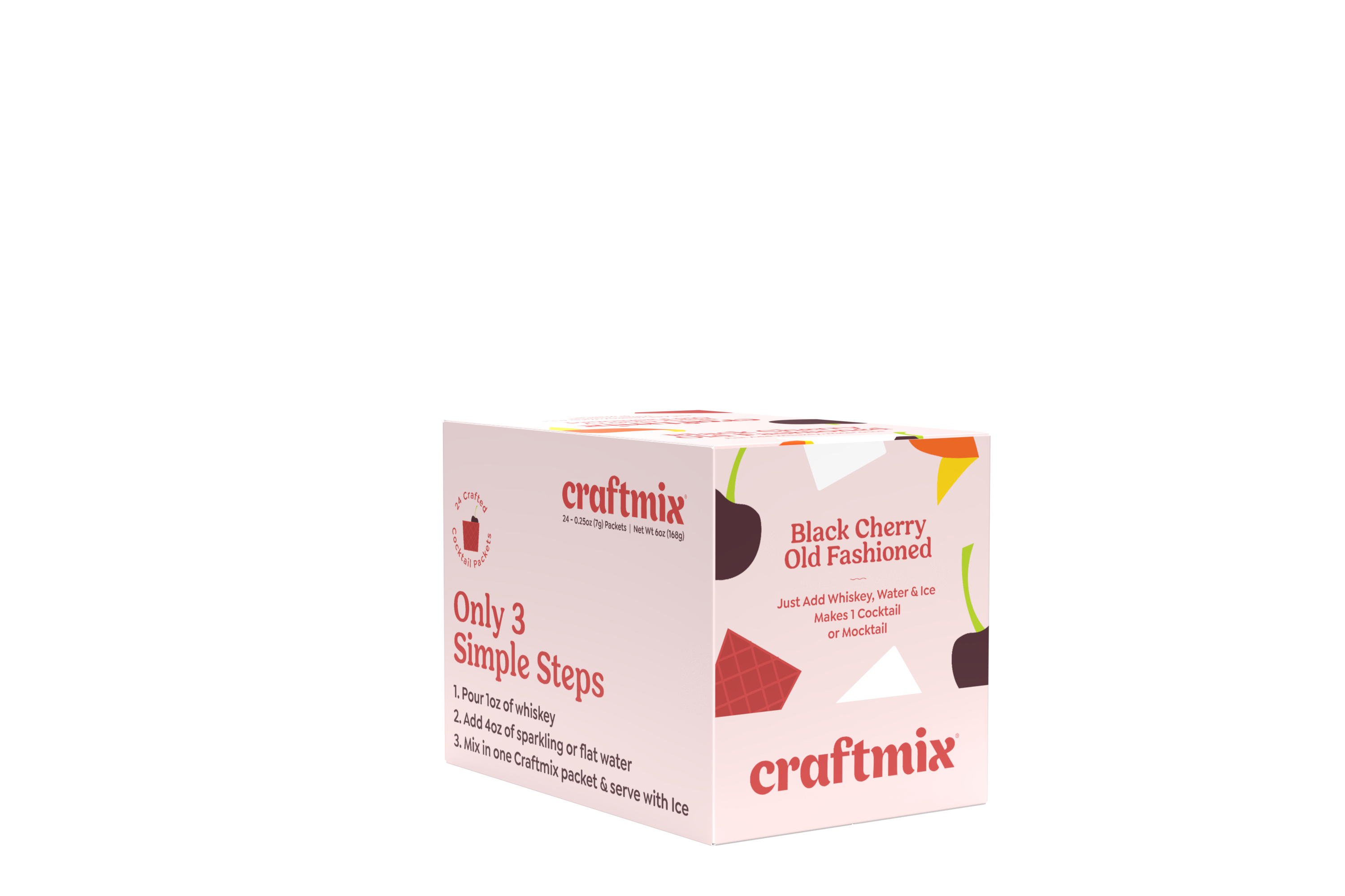 Black Cherry Old Fashioned Cocktail Mixer -Single