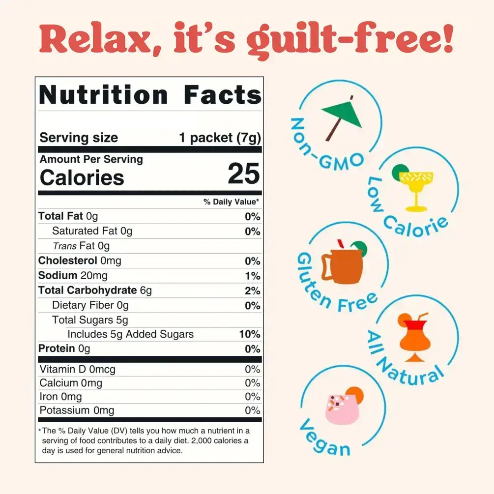 Black Cherry Old Fashioned Mixer - 6 Servings Multipack