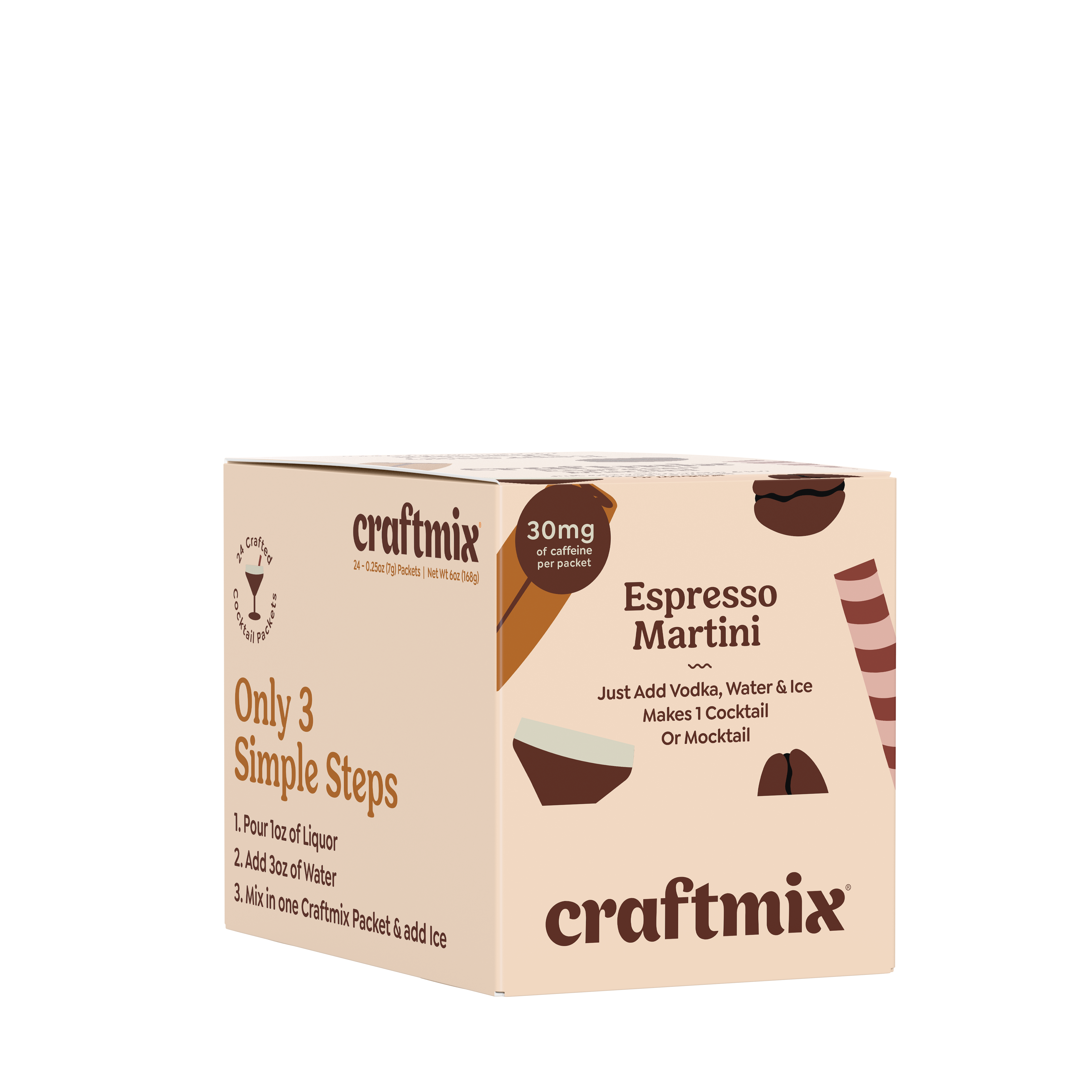 Espresso Martini Cocktail / Mocktail Mixer -Single pack