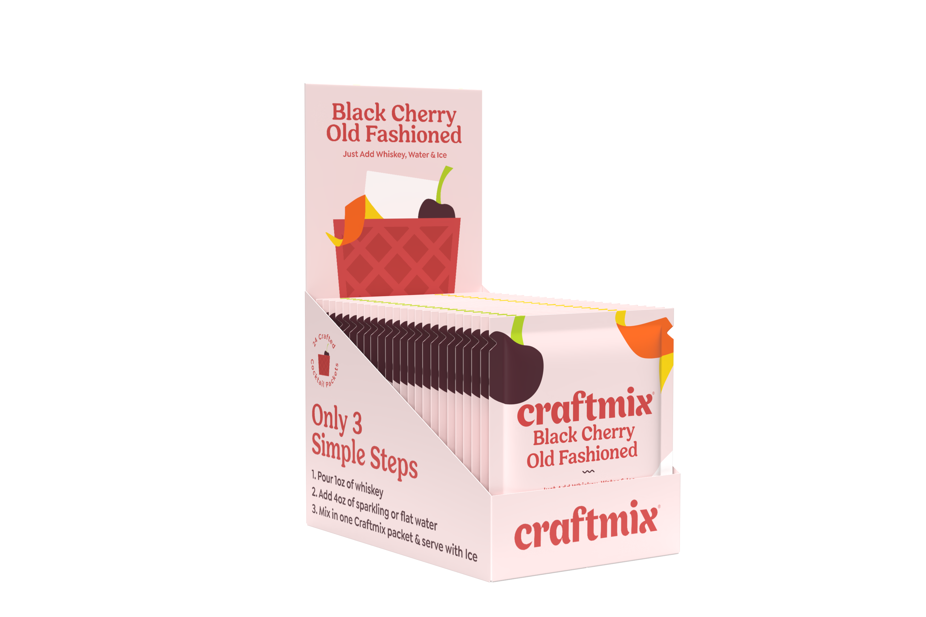 Black Cherry Old Fashioned Cocktail Mixer -Single