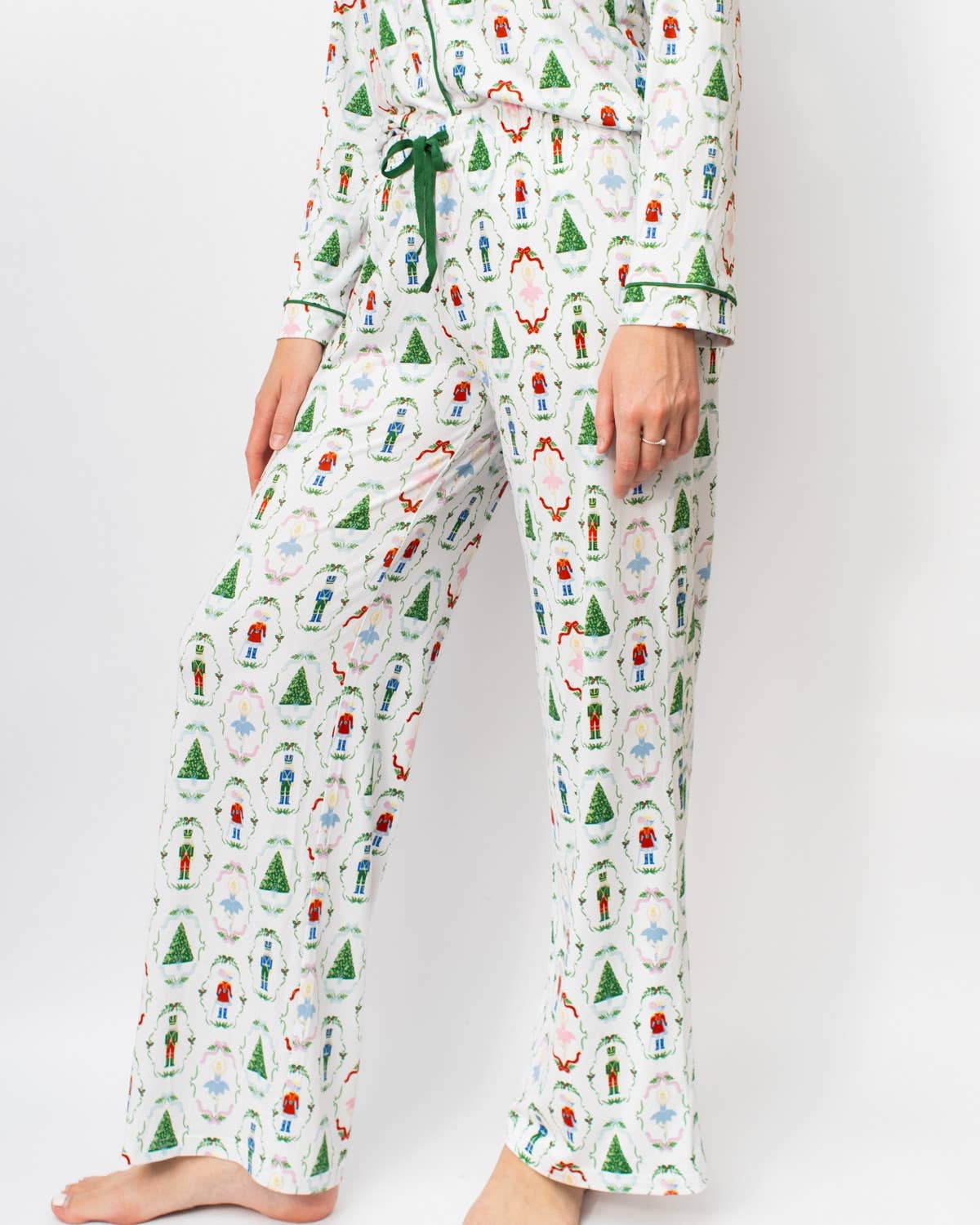 Nutcracker Waltz Sleep SET- LS Button Down + Pants