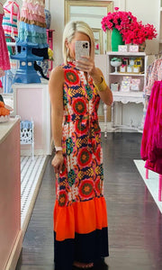 Floral Frolic Maxi Dress