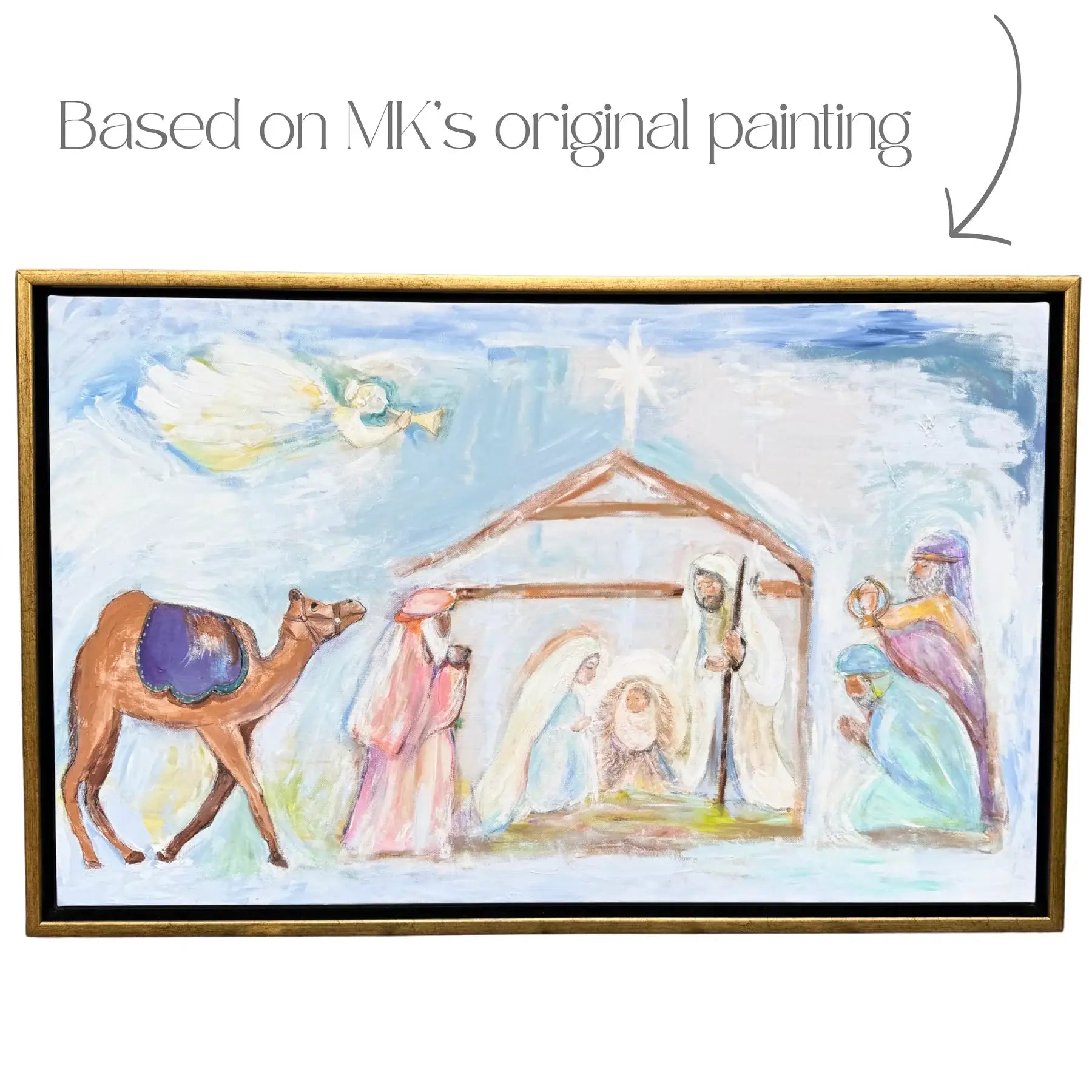 “Nativity 7 Piece Set” Acrylic Shelfie