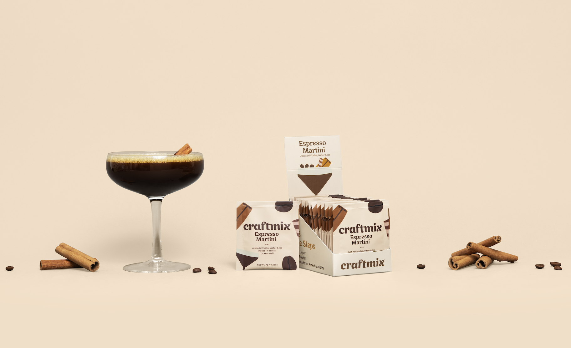 Espresso Martini Cocktail / Mocktail Mixer -Single pack