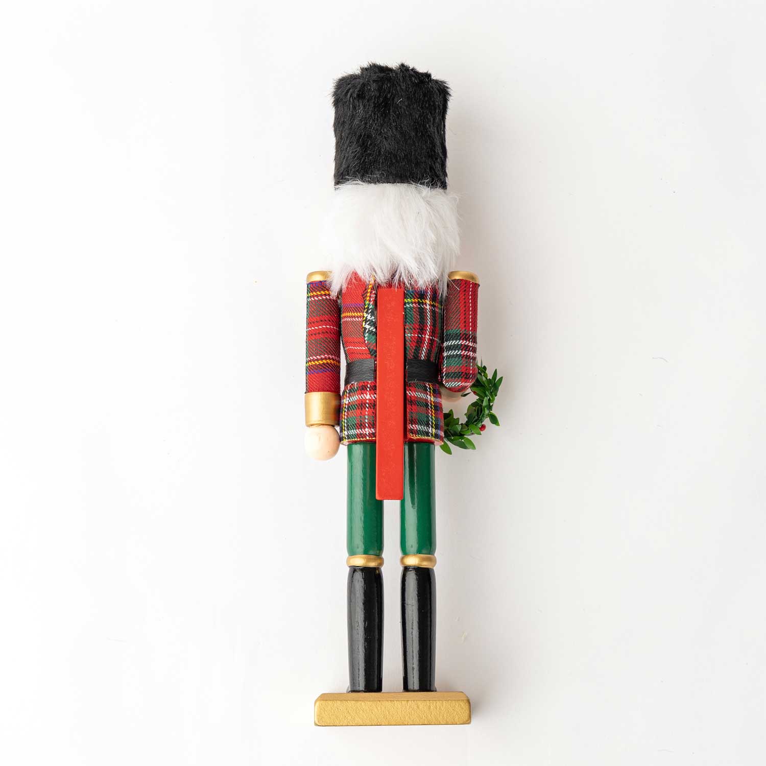 Tartan Plaid 15" Nutcracker