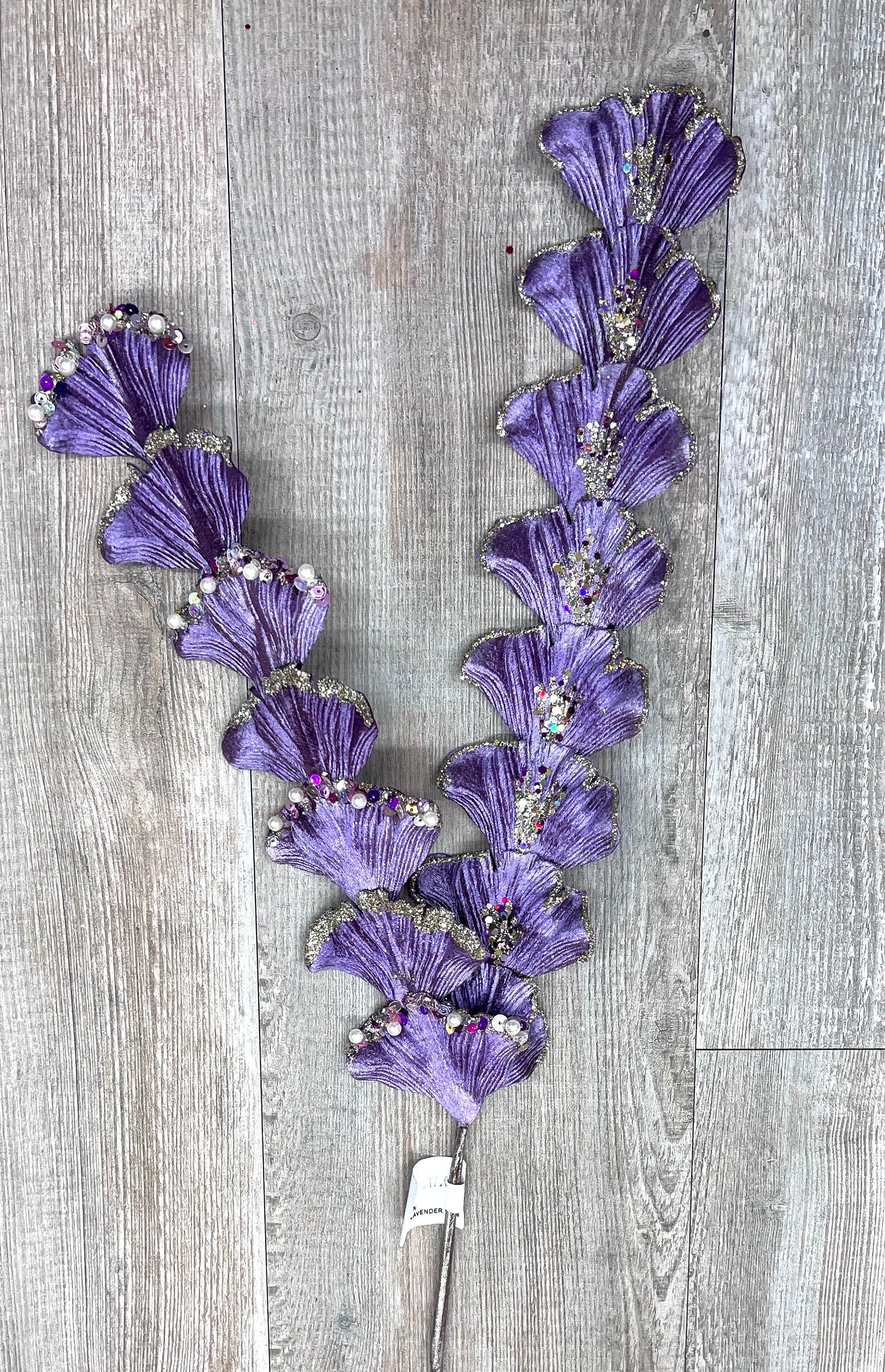 lavender christmas tree decorations Lavender Victorian Fan
