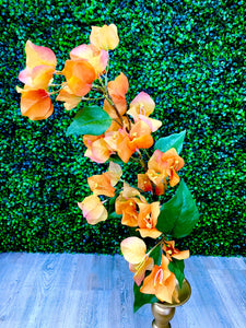 Orange Bougainvillea Spray - 34”