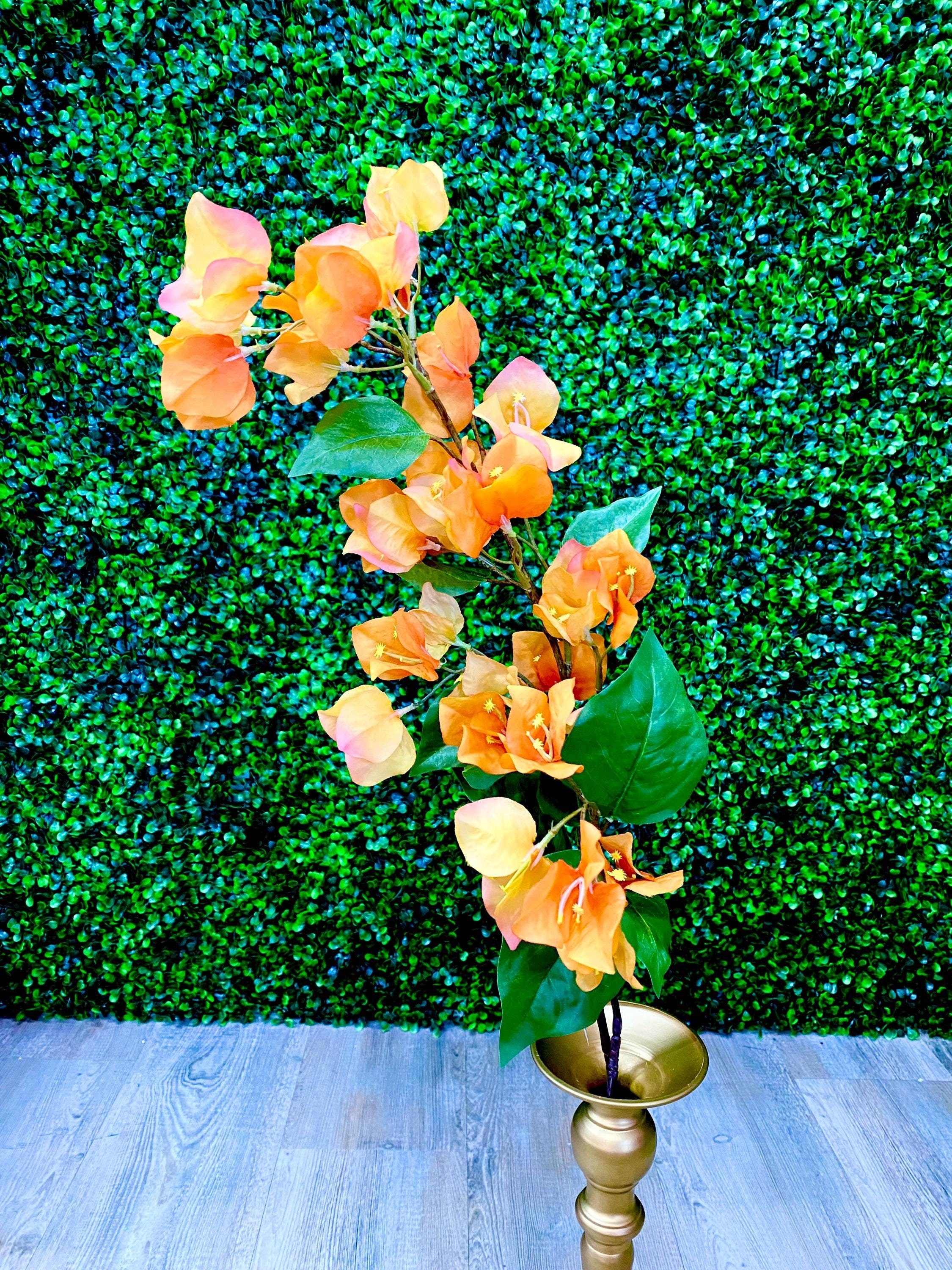 Orange Bougainvillea Spray - 34”