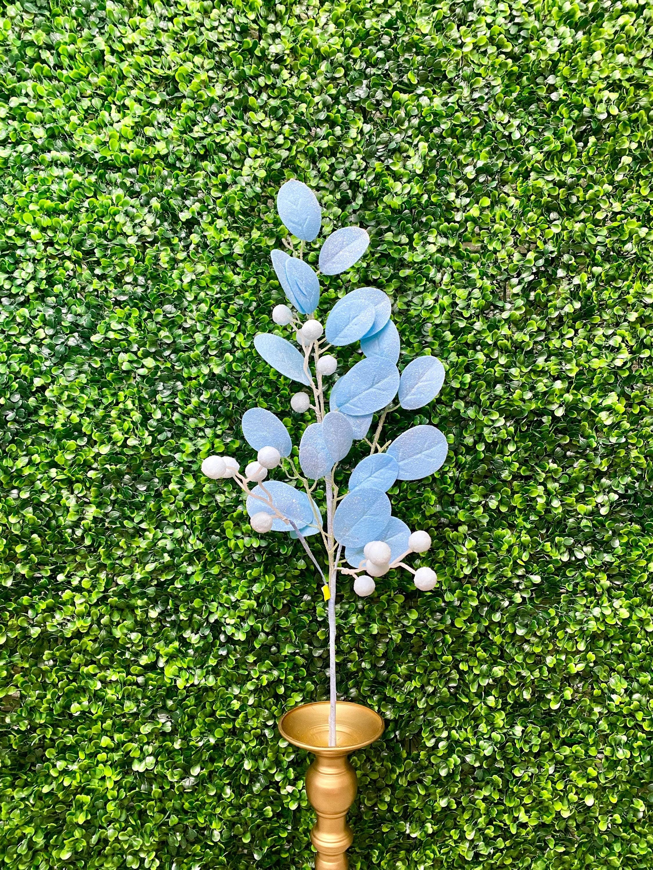 Blue Magnolia Leaves Spray ~ 30 Inch