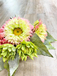 17.5” Gerbera / Sunflower Bouquet