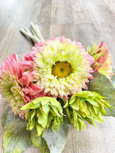 17.5” Gerbera / Sunflower Bouquet