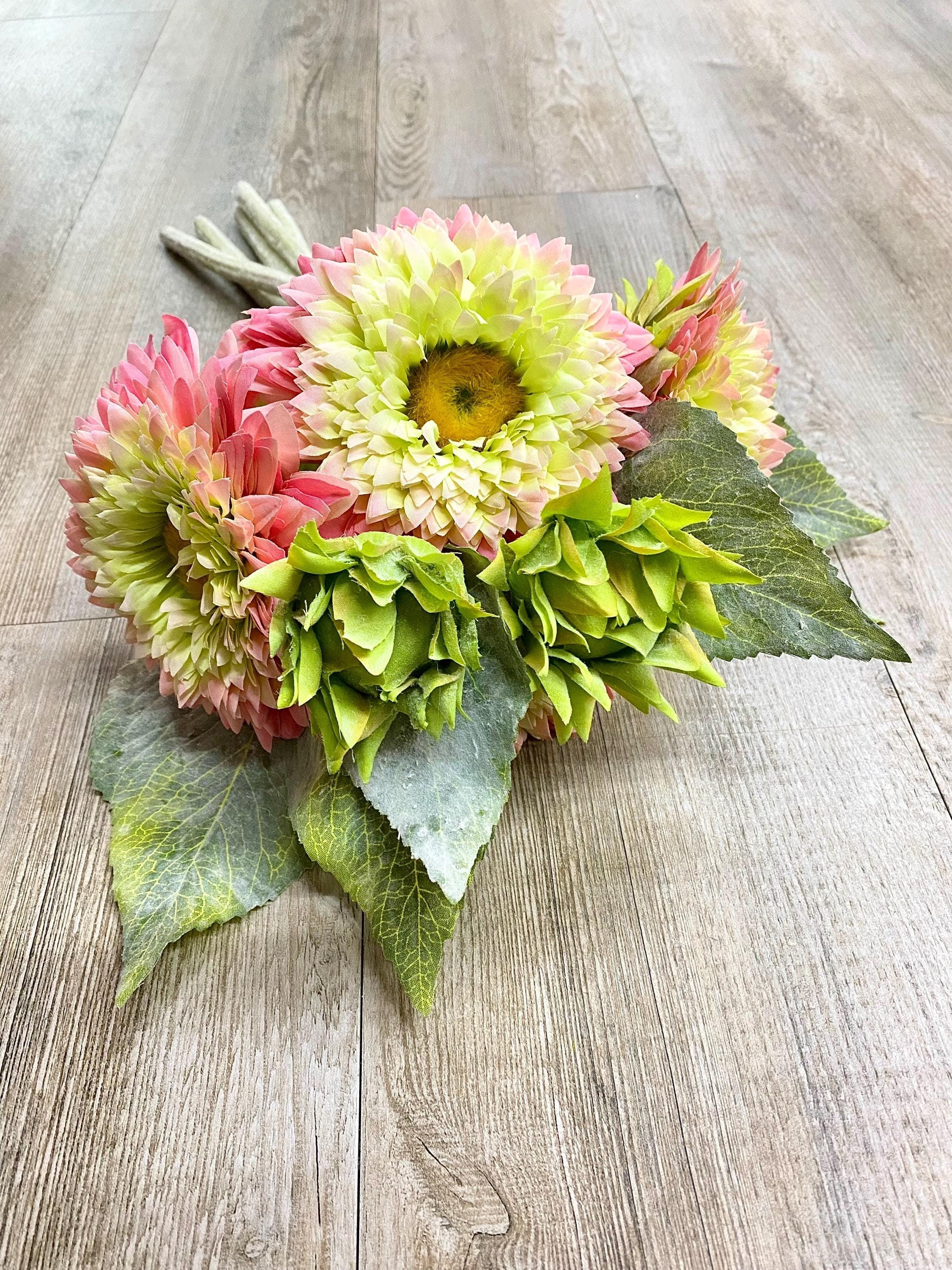 17.5” Gerbera / Sunflower Bouquet