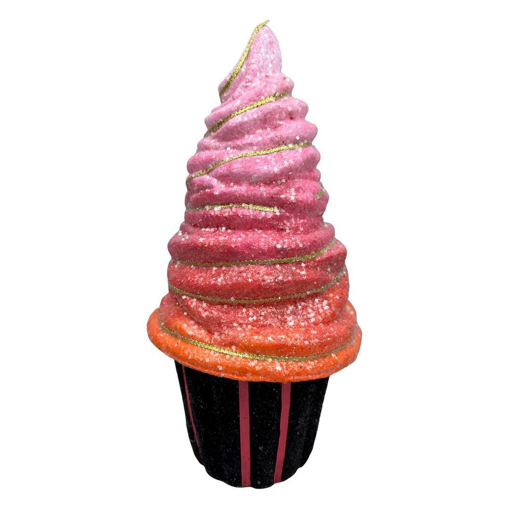 Pink and Orange Halloween Cupcake Attachment - 13 in