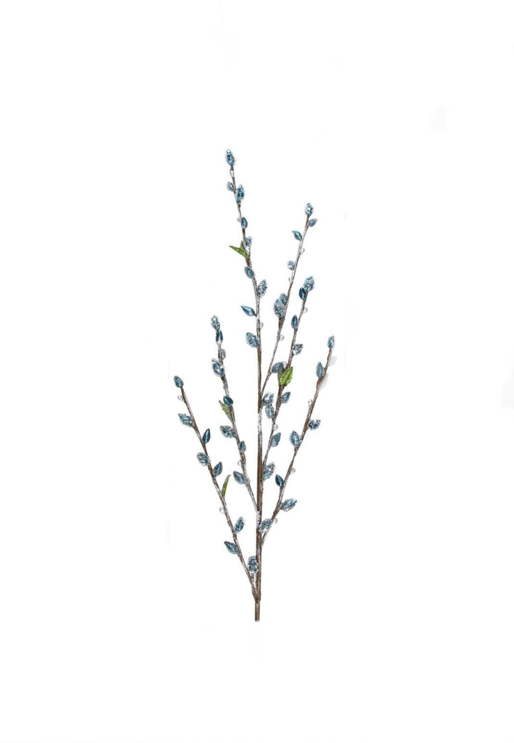 Icy Blue Willow Spray - 42 inch