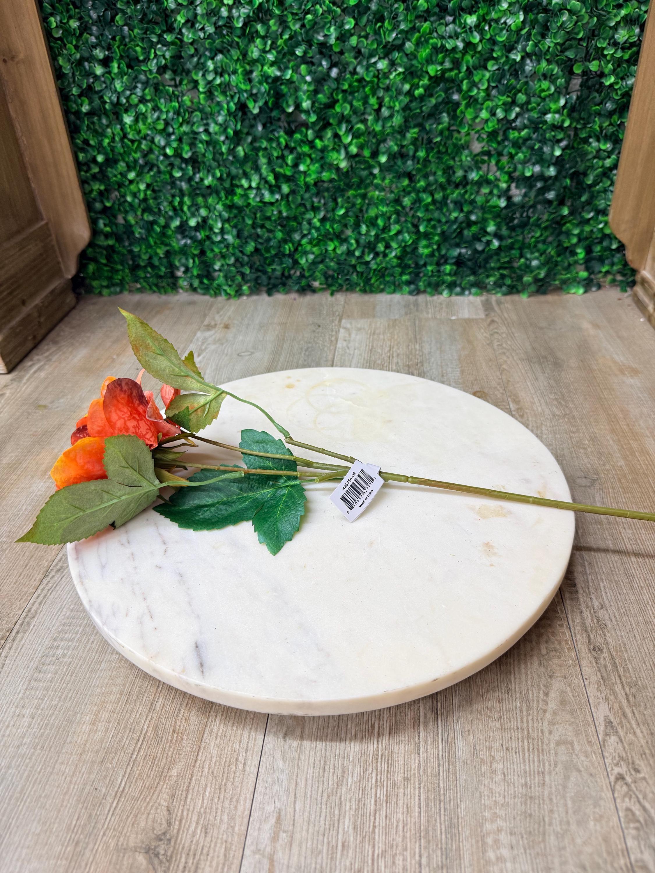 Orange Real Touch Fall Dahlia Stem - 16 inch