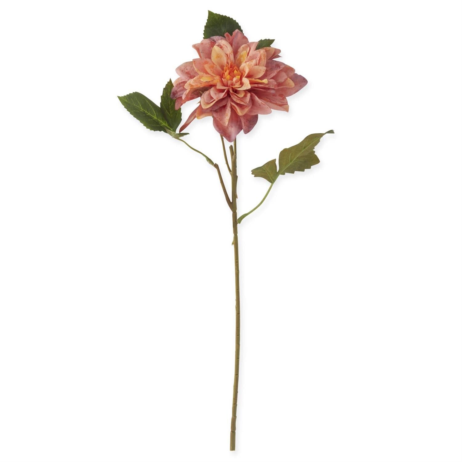 Orange Real Touch Fall Dahlia Stem - 16 inch