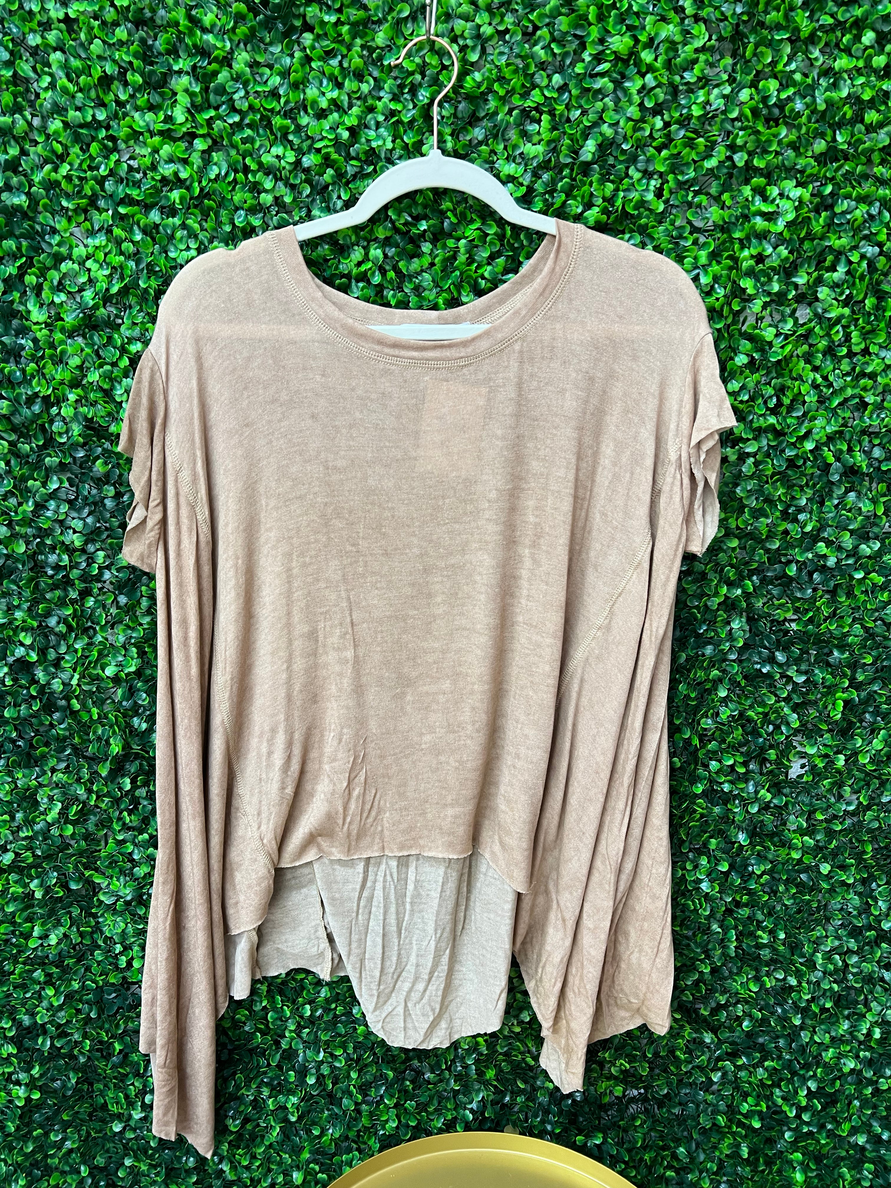 Be Basic In Beige Top
