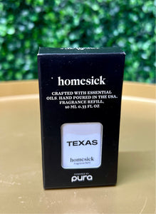 Homesick Fragrance Refill~ Texas