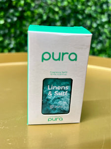 Pura Fragrance Refill~ Linens & Surf