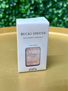 Becki Owens Replacement Fragrance~ Coconut Calm