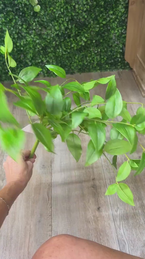 Pendula Greenery Bush ~ 19Inch ~UV Protected