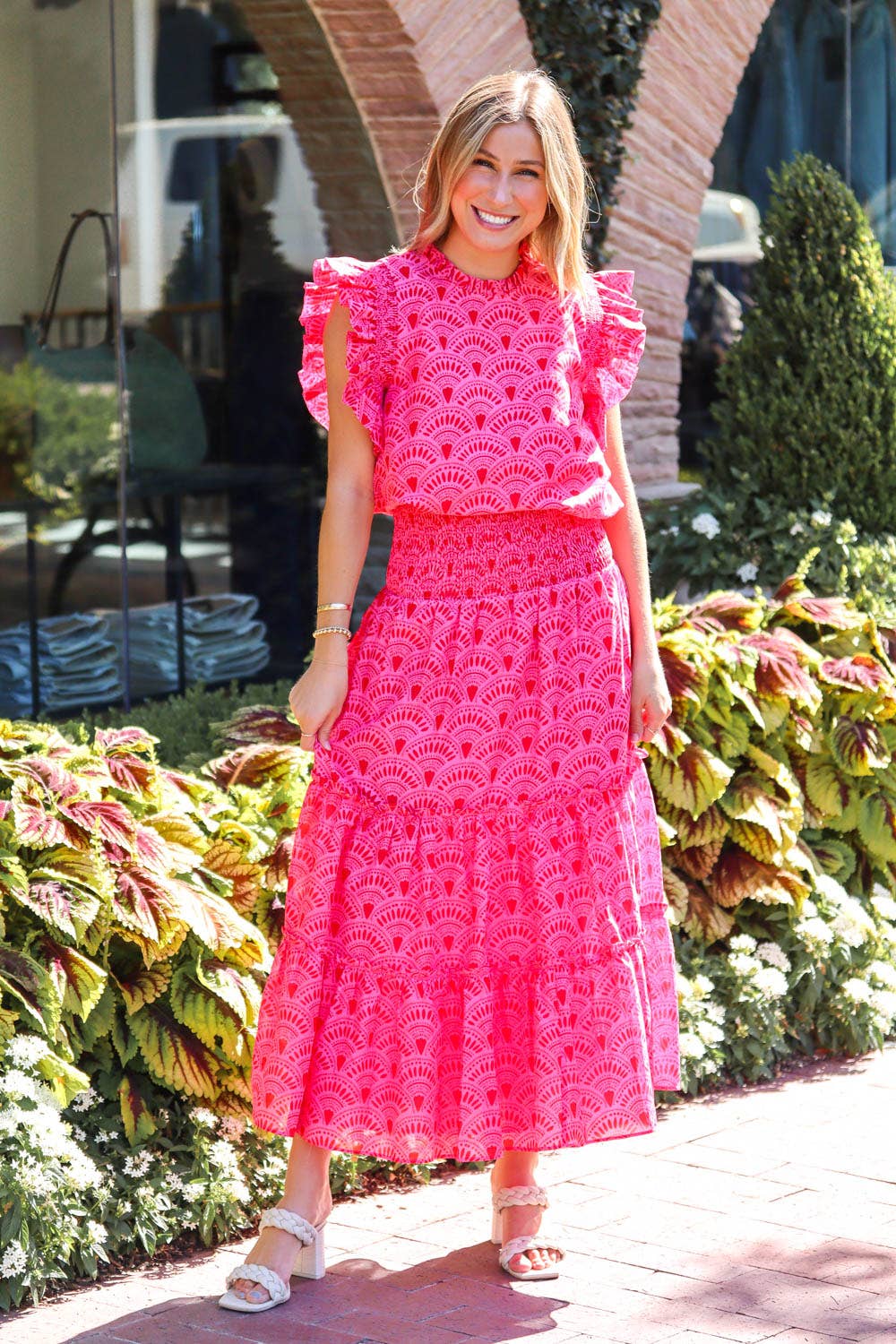 Preppy In Pink Dress/Skirt Two-Fer