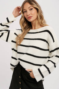 Sprinkle Of Love Stripped Sweater