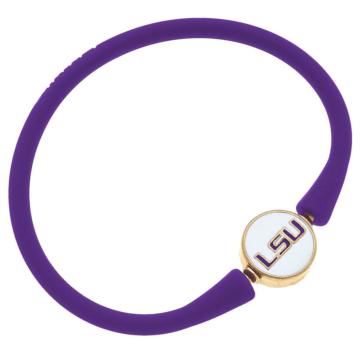 LSU Tigers Bracelet in Purple