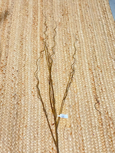 Brown Curly Willow Branch Spray