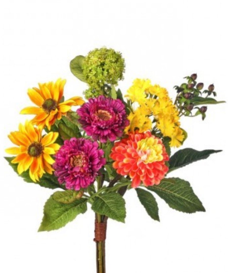 Vibrant Summer Floral Bundle~ 15 in