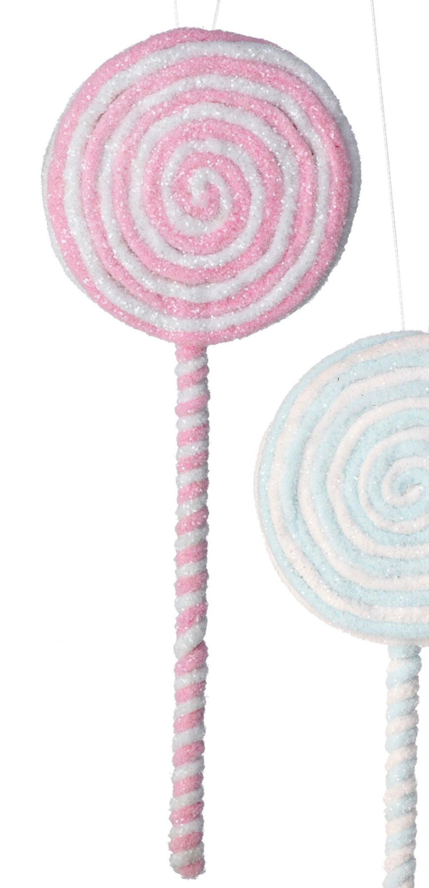 Frosted Pastel Colored Lollipop ~ Sold Separately ~ 14 inch