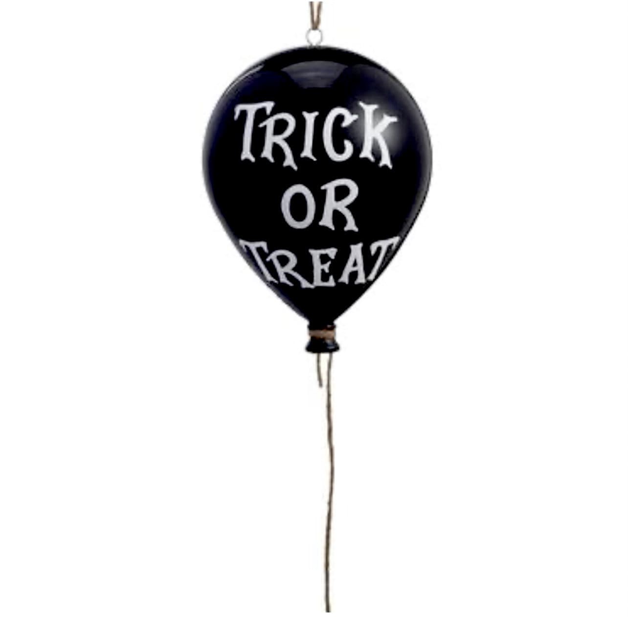 Trick or Treat Ballon Ornament ~ 8 inch