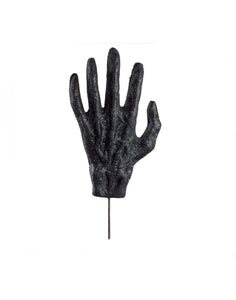 Black Glitter Foam Hand Pick ~ 15 inches