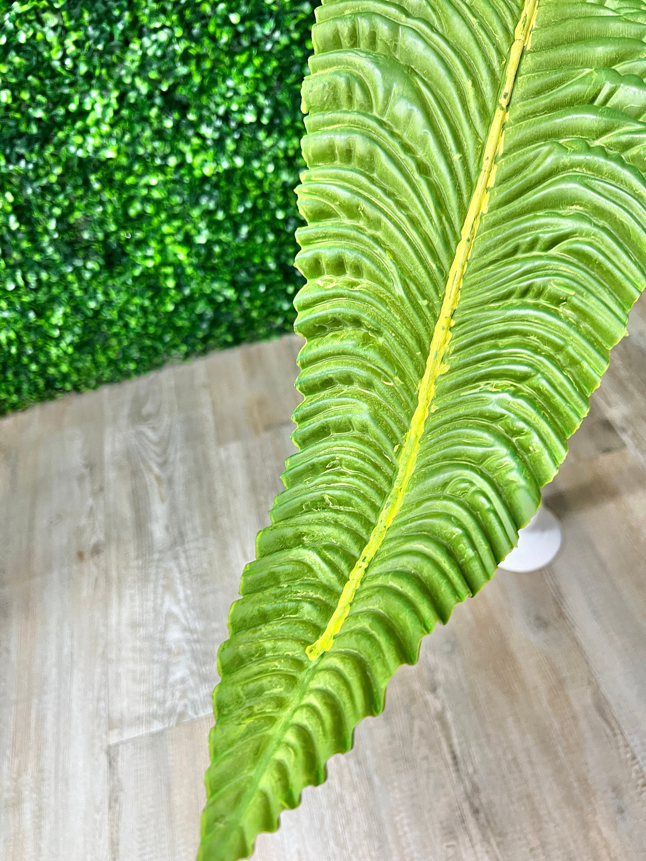 Green Palm Leaf Stem ~ 47 Inch