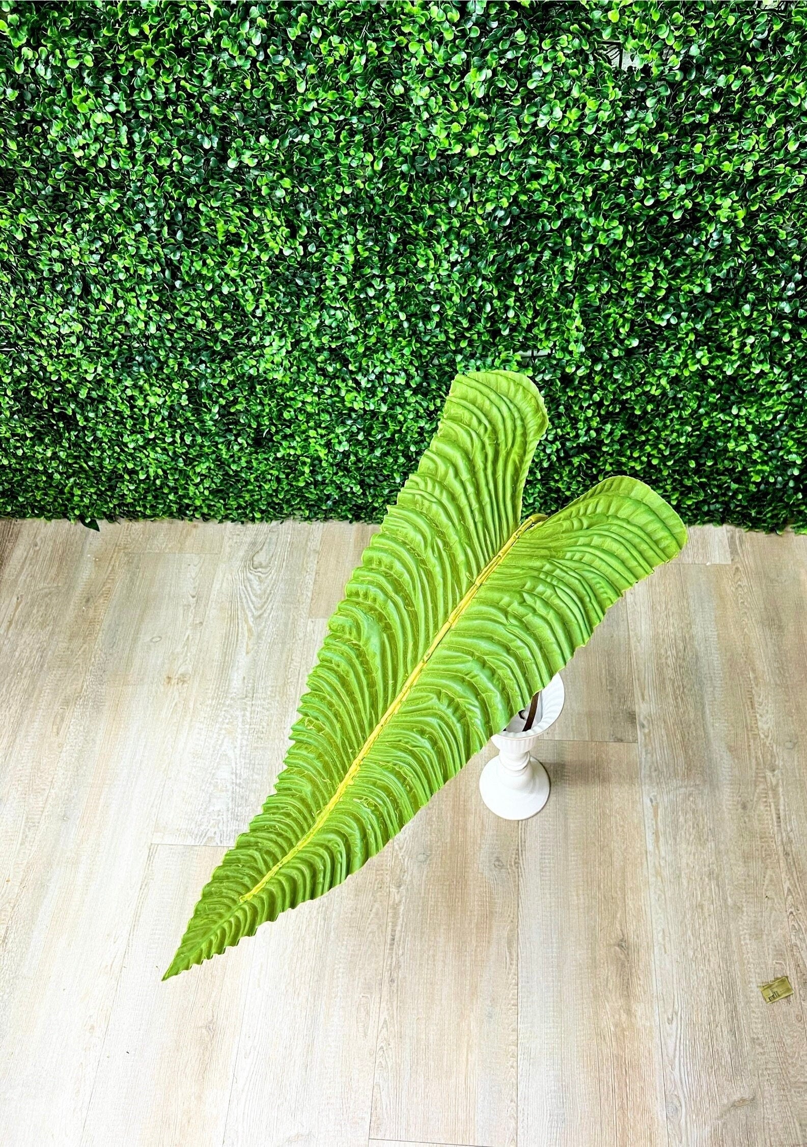 Green Palm Leaf Stem ~ 47 Inch
