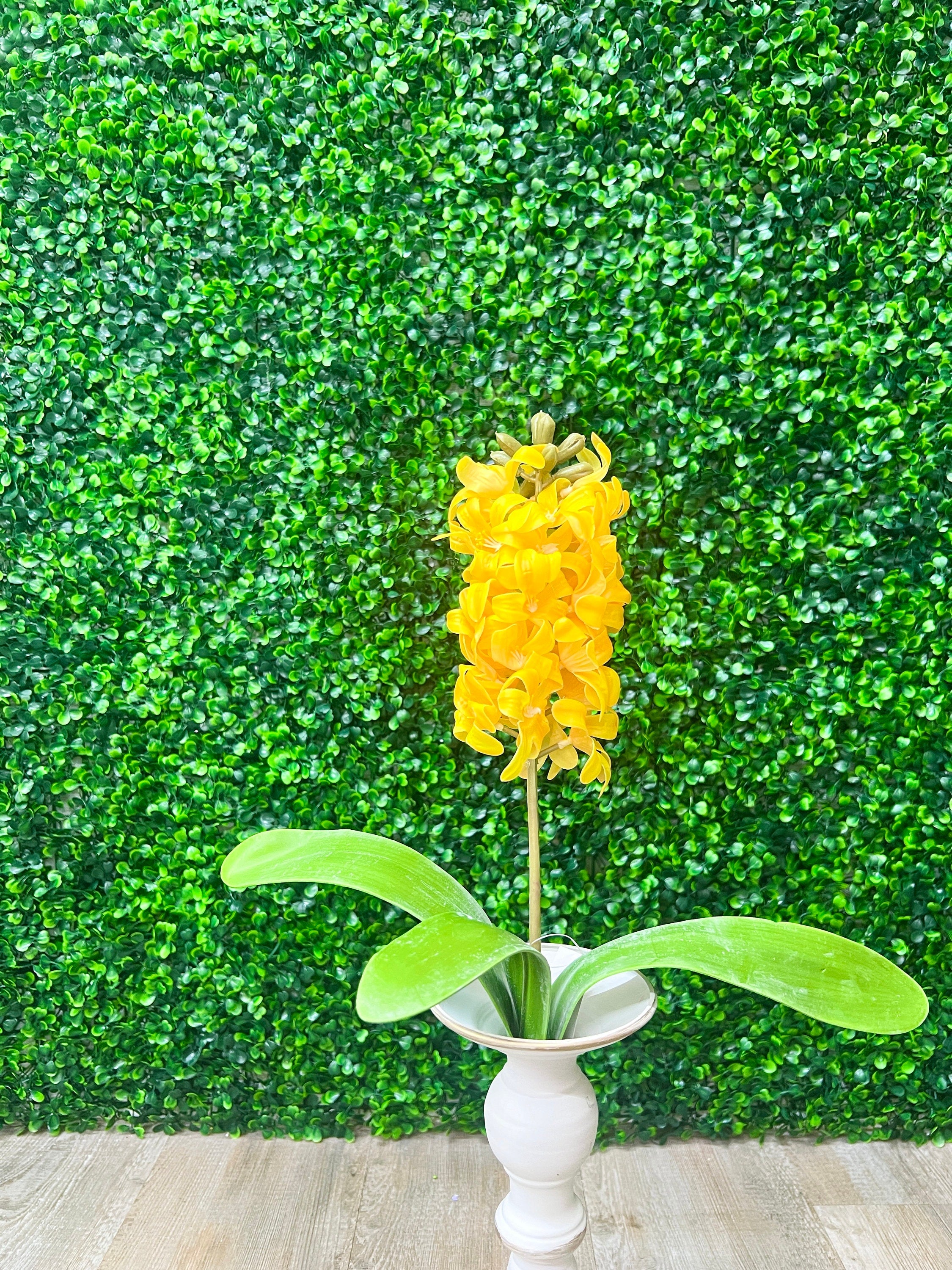 Yellow Hyacinth Stem ~ 15.75 Inch