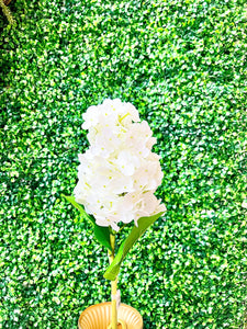 White Real Touch Cone Hydrangea- 29 inch