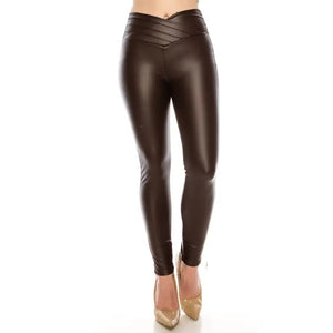 My Favorite Fur Lined Leather Leggings (multiple colors) – House